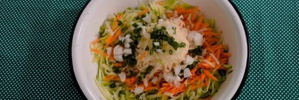 пышные оладьи из кабачков