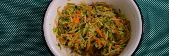 пышные оладьи из кабачков