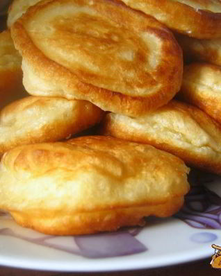 Пышные оладьи на кефире и минеральной воде