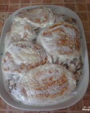 Пышные оладьи на кислом молоке