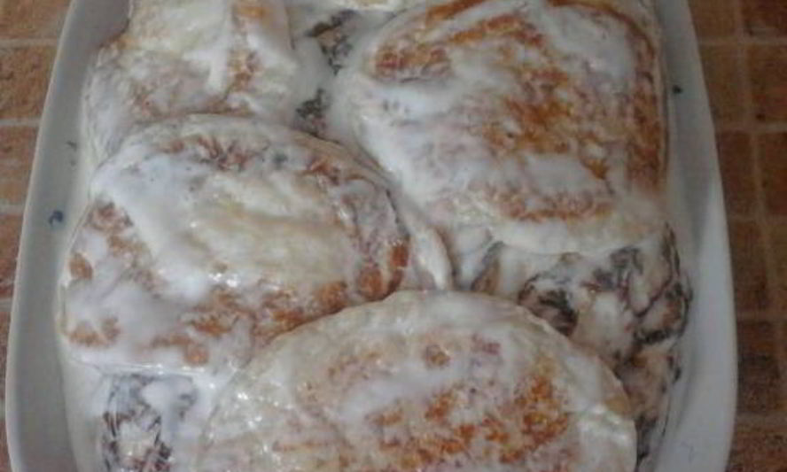 Рецепт пышных оладий на кислом молоке