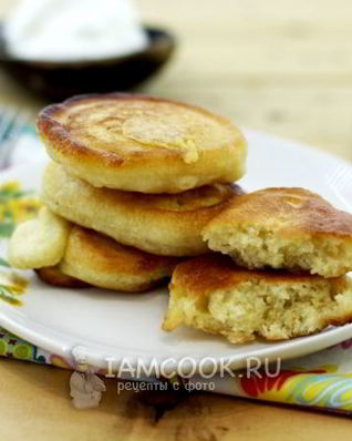 Пышные оладьи на простокваше