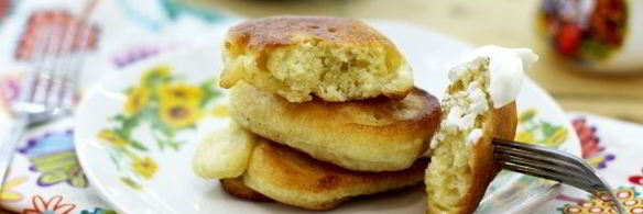 пышные оладьи на простокваше