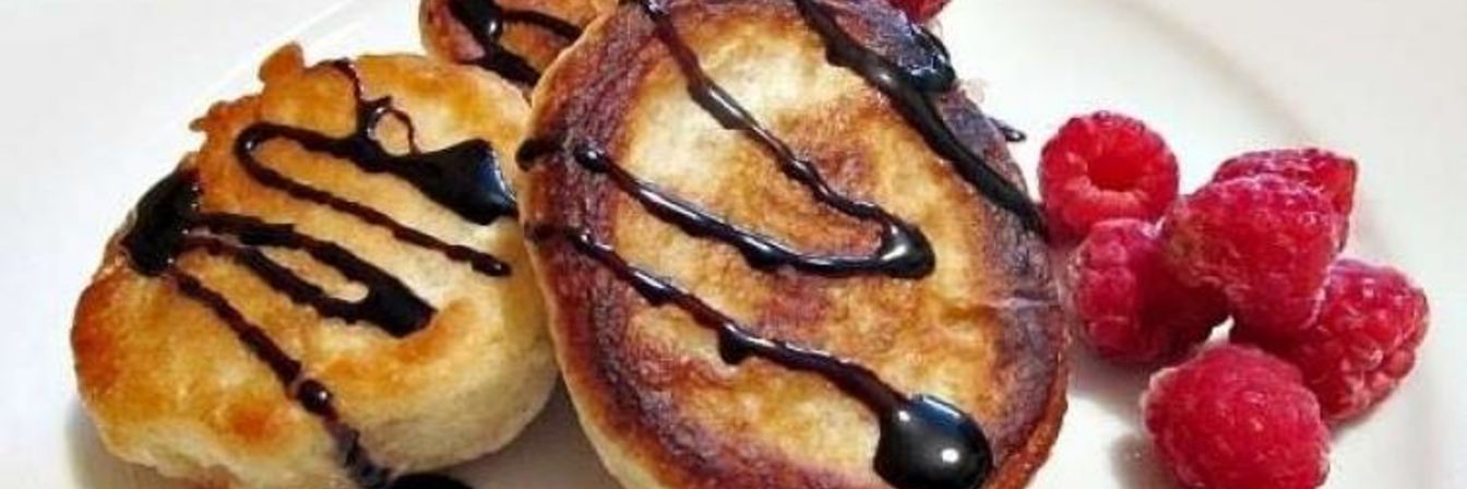 Пышные оладьи на сухих дрожжах