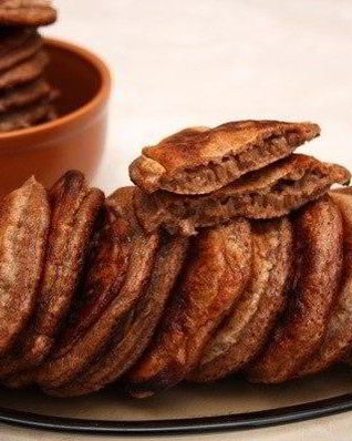 Шоколадные оладьи