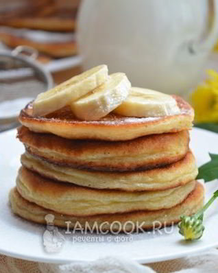 Творожно-лимонные оладьи