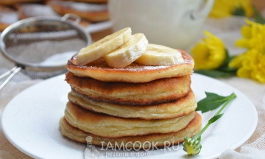 Рецепт творожно-лимонных оладьи