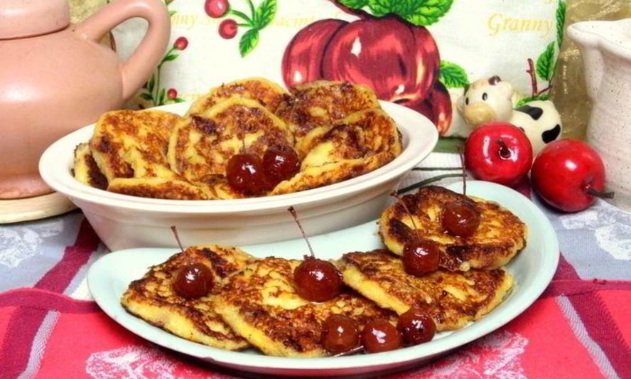 Рецепт тыквенных оладий на твороге