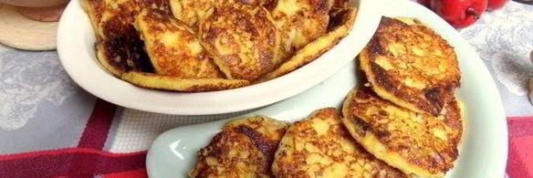 тыквенные оладьи на твороге