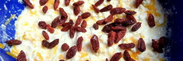 тыквенные оладьи на твороге