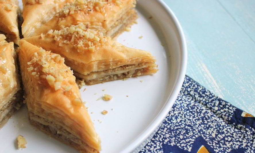 Рецепт пахлавы из теста фило