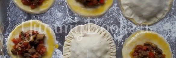 панама-мама, слойки из слоеного теста