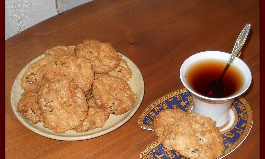 Рецепт американского печенья с рубленым шоколадом