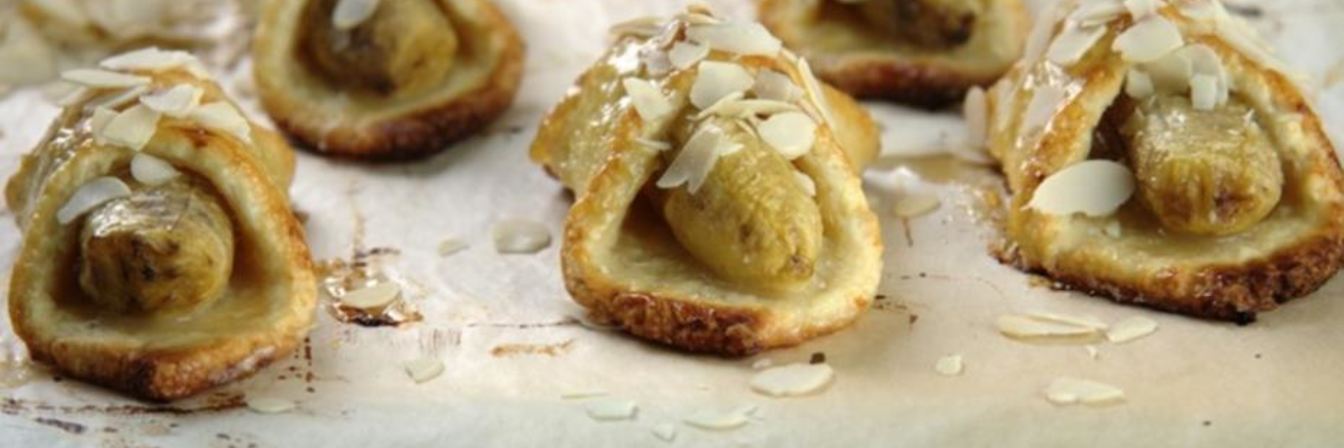 Банановые рогалики