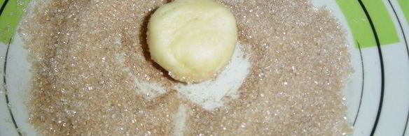 быстрое печенье в корично-сахарной панировке