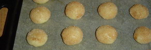 быстрое печенье в корично-сахарной панировке