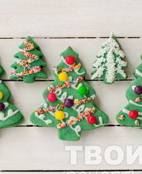 Новогоднее печенье