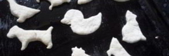 детское печенье на кефире