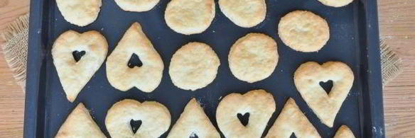 домашнее сливочное печенье