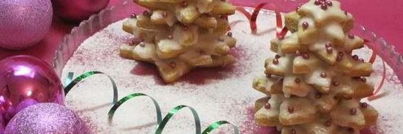 елочка из печенья