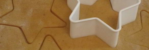 елочка из печенья