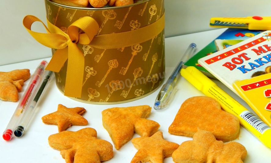 Рецепт фигурного печенья песочного для детей