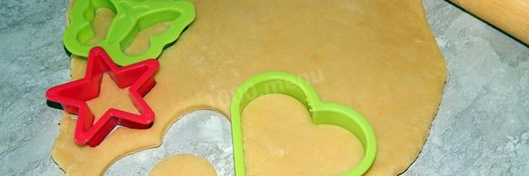 фигурное печенье песочное для детей