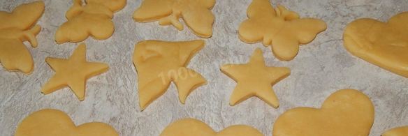 фигурное печенье песочное для детей