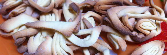 французское печенье ежики