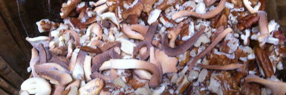 французское печенье ежики