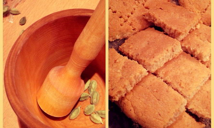 Рецепт индийского песочного печенья элайче гаджа