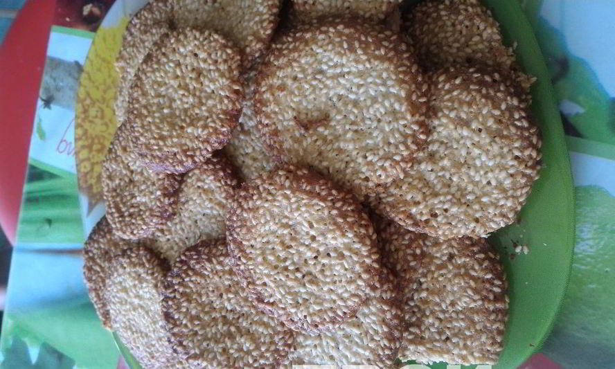 Рецепт кунжутного печенья