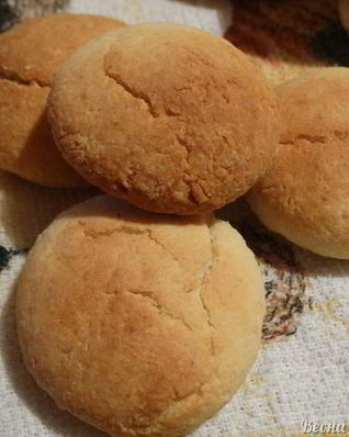 Манное печенье с лимоном