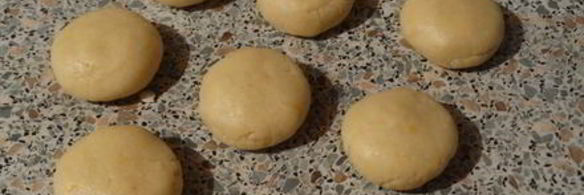 манное печенье с лимоном