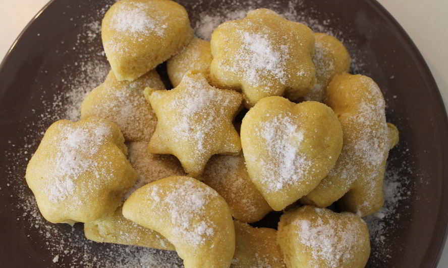 Рецепт мягкого апельсинового печенья без яиц