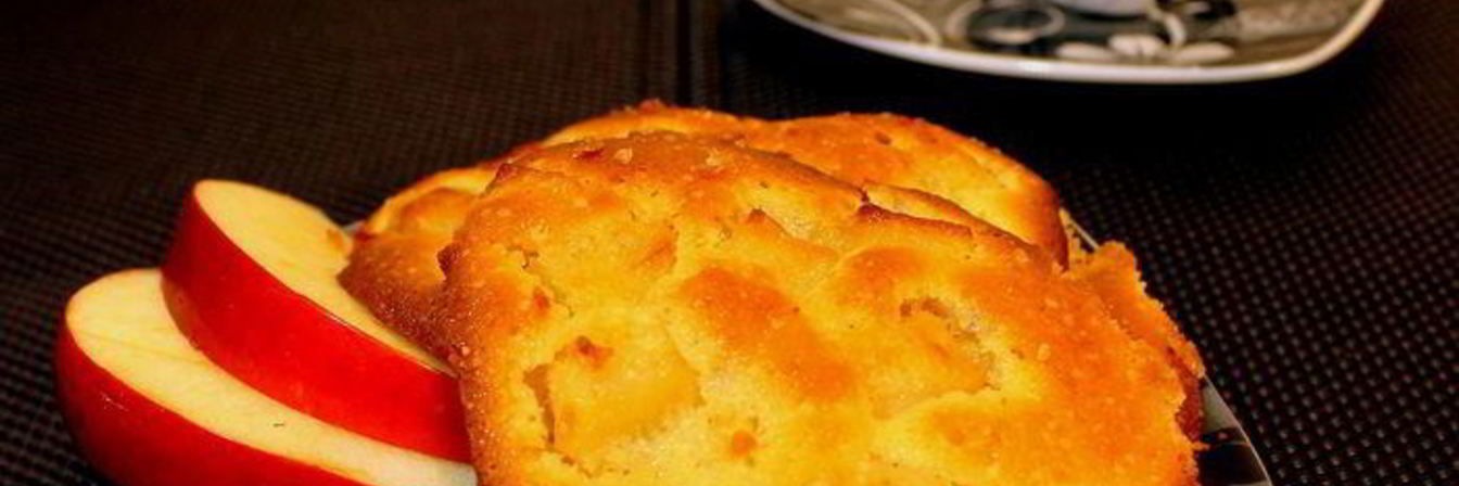 Мягкое яблочное печенье