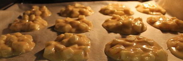 мягкое яблочное печенье