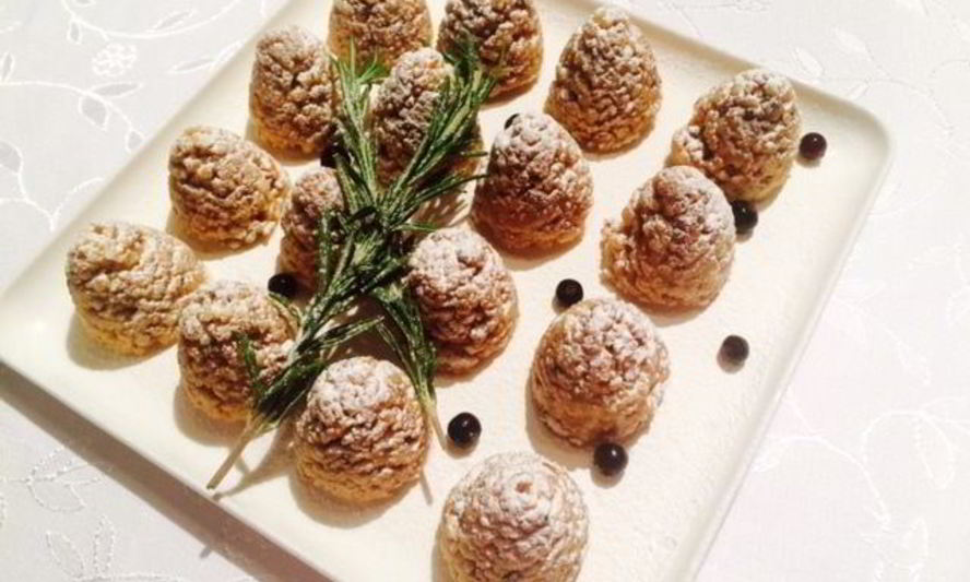 Рецепт новогоднего печенья шишки