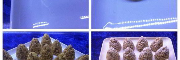 новогоднее печенье шишки