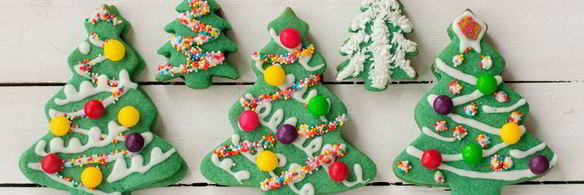 новогоднее печенье