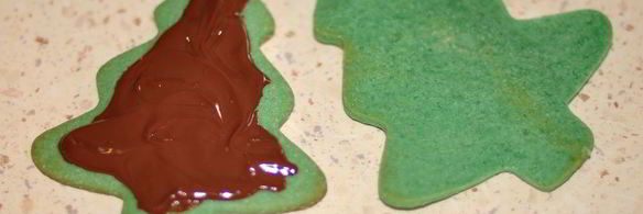 новогоднее печенье