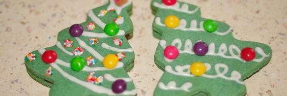 новогоднее печенье