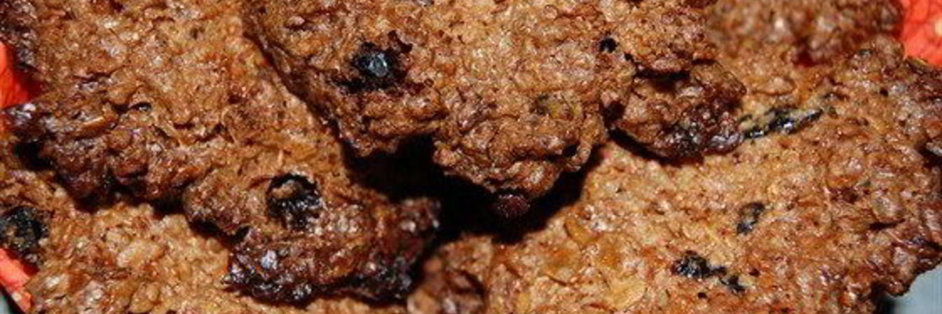 Овсяное печенье без муки