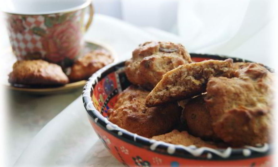 Рецепт овсяного печенья с финиками