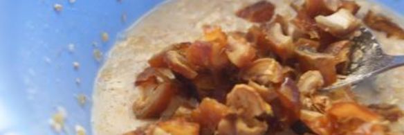 овсяное печенье с финиками