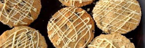 овсяное печенье с изюмом и белым шоколадом