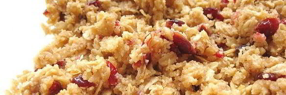 овсяное печенье с клюквой