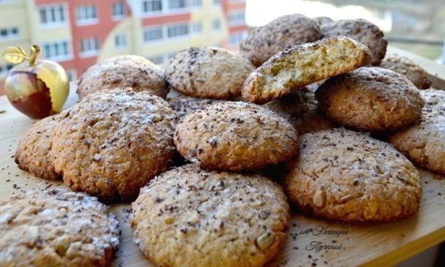 Рецепт овсяного печенья