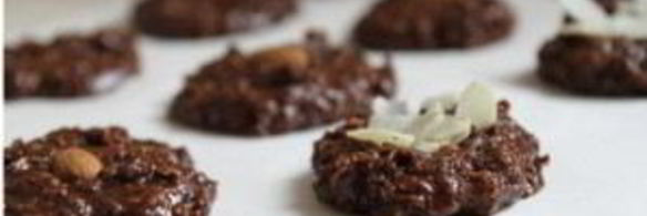 овсяное шоколадное печенье без выпечки