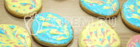 пасхальное печенье яичко